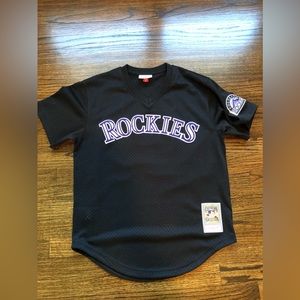 Colorado Rockies batting practice jersey Todd Helton size Medium